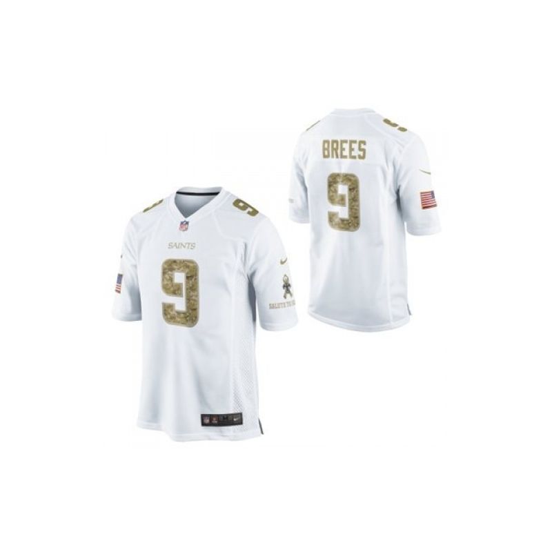 Cheap Drew Brees Saints Jersey From China #9 White Salute To Service Cheap Drew Brees Saints Jersey From China #9 White Salute To Service