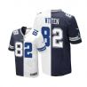 Cheap Jason Witten Cowboys Jersey From China #82 Blue-White Split