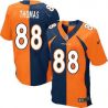 Cheap Demaryius Thomas Broncos Jersey From China #88 Blue-Orange Split