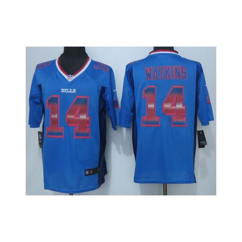 Cheap Sammy Watkins Bills Jersey From China #14 Strobe Cheap Sammy Watkins Bills Jersey From China #14 Strobe