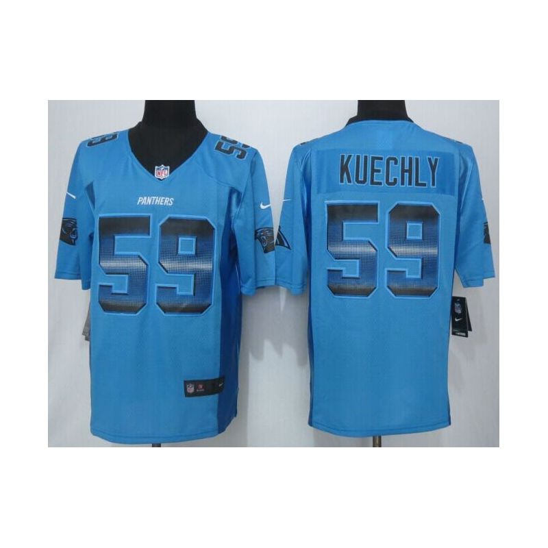 Cheap Luke Kuechly Panthers Jersey From China #59 Strobe