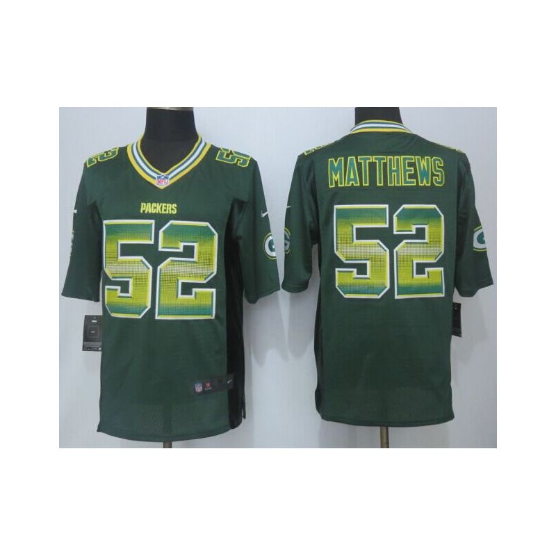 Cheap Clay Matthews Packers Jersey From China #52 Strobe