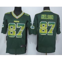 Cheap Jordy Nelson Packers Jersey From China #87 Strobe