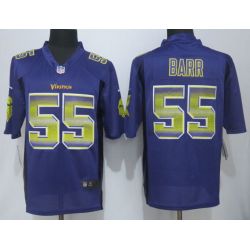 Cheap Anthony Barr Vikings Jersey From China #55 Strobe