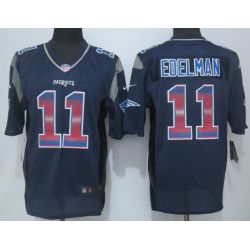 Cheap Julian Edelman Patriots Jersey From China #11 Strobe