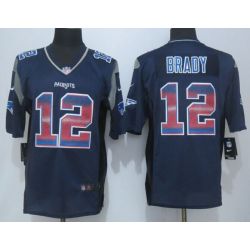 Cheap Tom Brady Patriots Jersey From China #12 Strobe