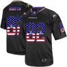 Cheap Torrey Smith Ravens Jersey From China #82 Black USA Flag