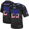 Cheap LeSean McCoy Bills Jersey From China #25 Black USA Flag