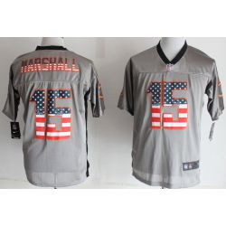 Cheap Brandon Marshall Bears Jersey From China #15 Grey USA Flag