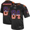 Cheap Jordan Cameron Browns Jersey From China #84 Black USA Flag