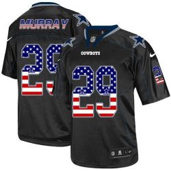 Cheap DeMarco Murray Cowboys Jersey From China #29 Black USA Flag