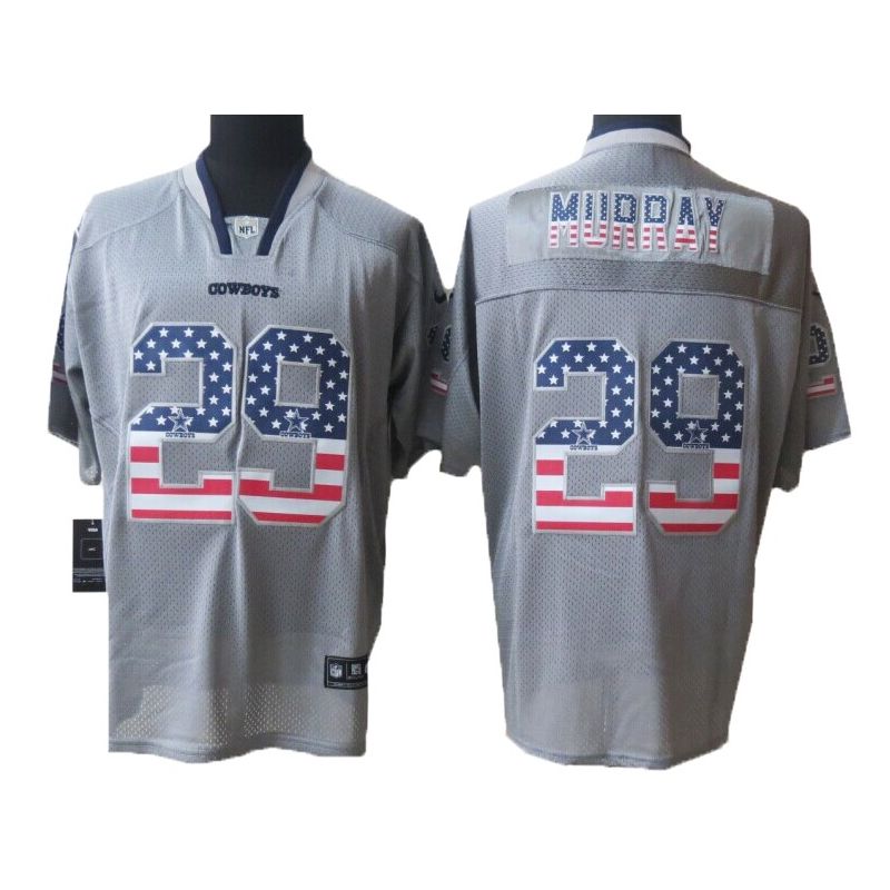 Cheap DeMarco Murray Cowboys Jersey From China #29 Grey USA Flag Cheap DeMarco Murray Cowboys Jersey From China #29 Grey USA Flag