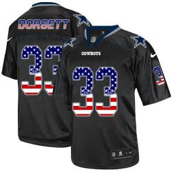 Cheap Tony Dorsett Cowboys Jersey From China #33 Black USA Flag