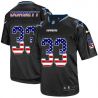 Cheap Tony Dorsett Cowboys Jersey From China #33 Black USA Flag