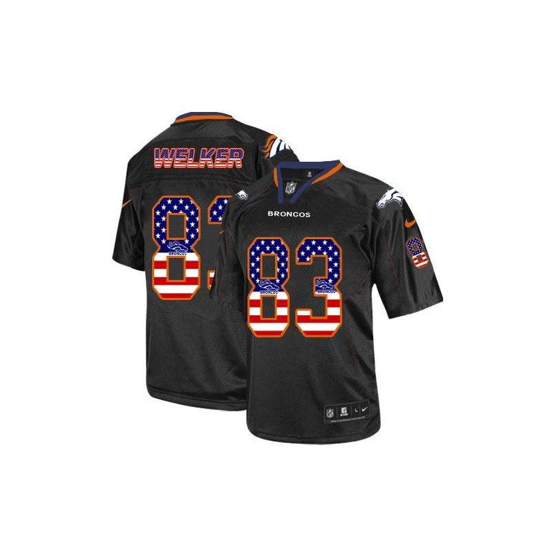 Cheap Wes Welker Broncos Jersey From China #83 Black USA Flag Cheap Wes Welker Broncos Jersey From China #83 Black USA Flag