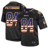 Cheap Cordarrelle Patterson Vikings Jersey From China #84 Black USA Flag