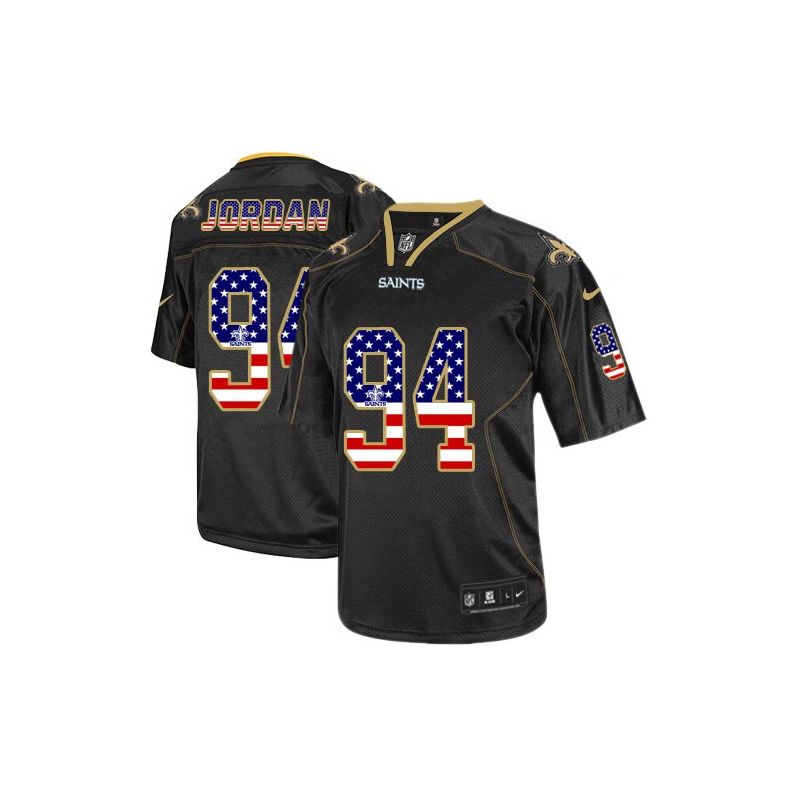 Cheap Cameron Jordan Saints Jersey From China #94 Black USA Flag Cheap Cameron Jordan Saints Jersey From China #94 Black USA Flag