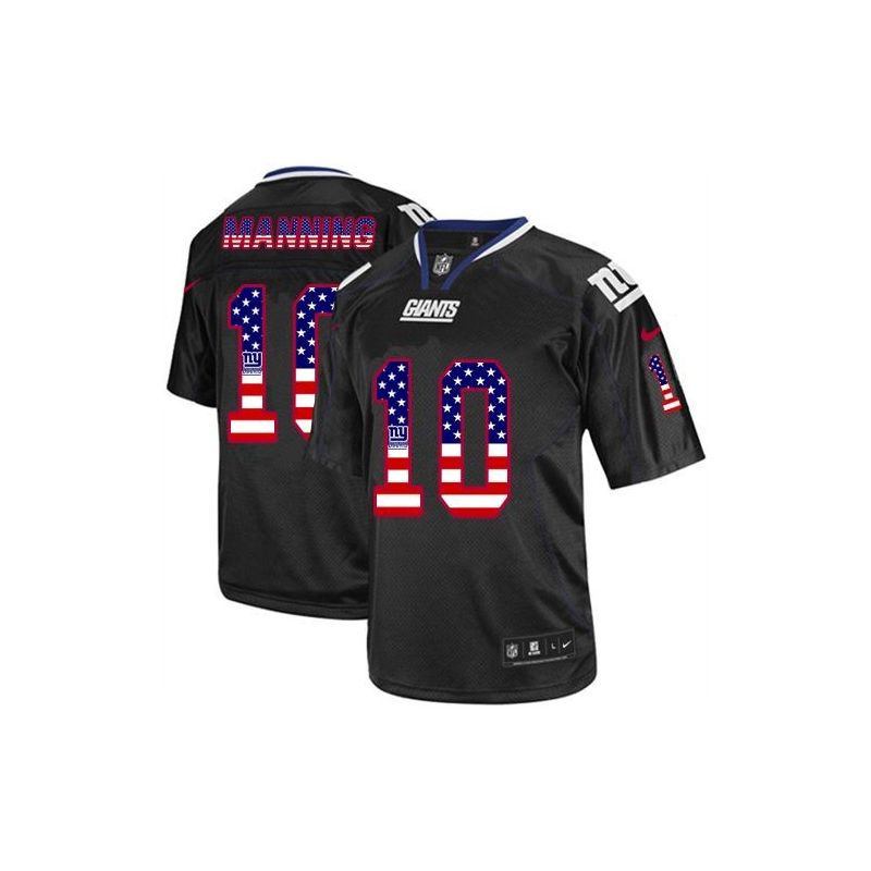 Cheap Eli Manning Giants Jersey From China #10 Black USA Flag Cheap Eli Manning Giants Jersey From China #10 Black USA Flag