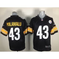 Cheap Troy Polamalu Steelers Jersey #43 Black From China Game