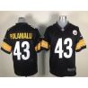 Cheap Troy Polamalu Steelers Jersey #43 Black From China Game