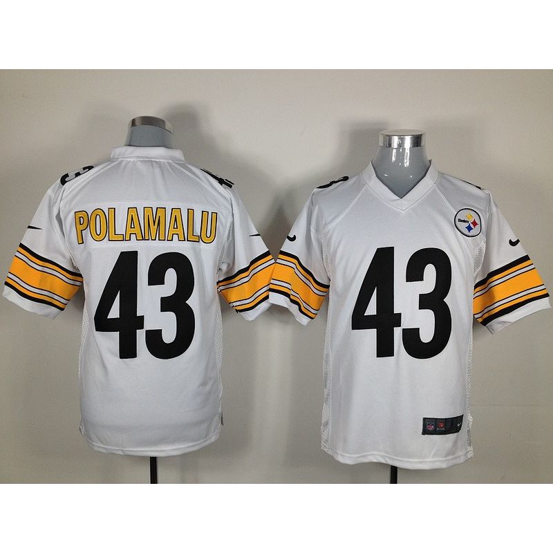 Cheap Troy Polamalu Steelers Jersey #43 White From China Game Cheap Troy Polamalu Steelers Jersey #43 White From China Game