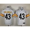 Cheap Troy Polamalu Steelers Jersey #43 White From China Game
