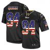 Cheap Robert Quinn Rams Jersey From China #94 Black USA Flag