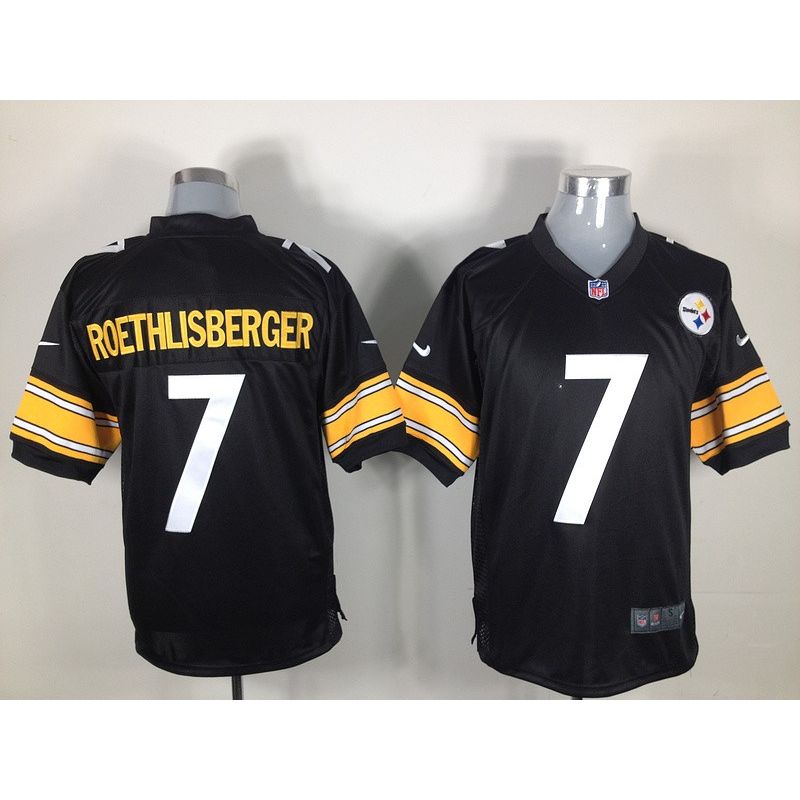 Cheap Ben Roethlisberger Steelers Jersey #7 Black From China Game Cheap Ben Roethlisberger Steelers Jersey #7 Black From China Game