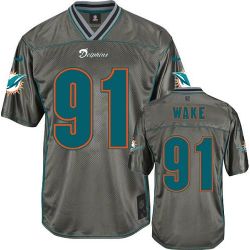 Cheap Cameron Wake Dolphins Jersey From China #91 Vapor
