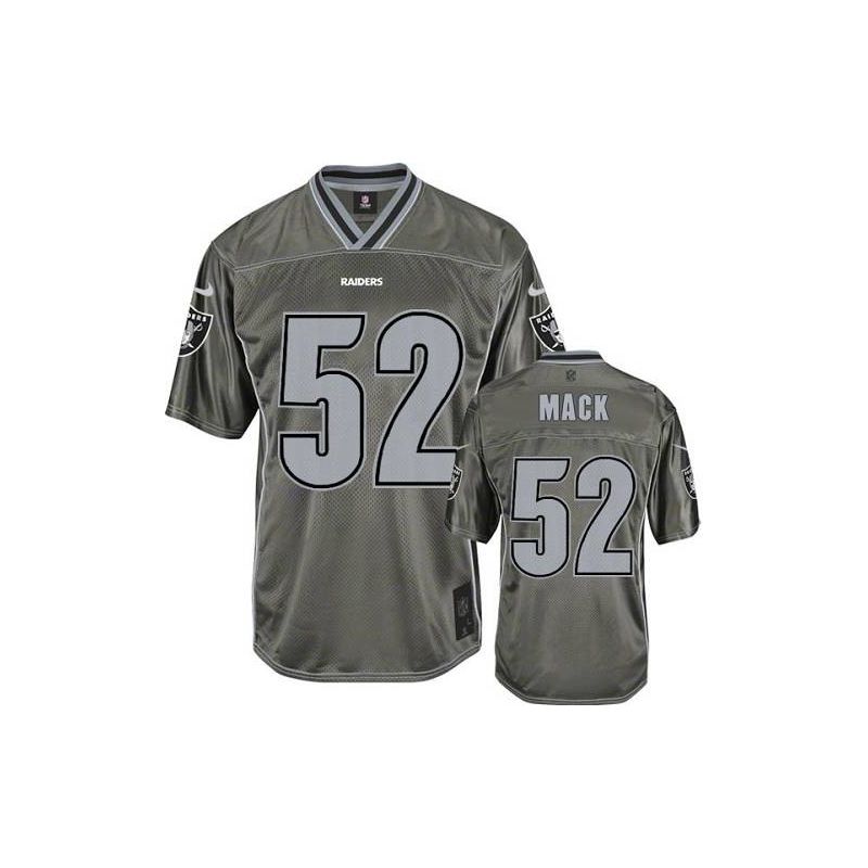 Cheap Khalil Mack Raiders Jersey From China #52 Vapor