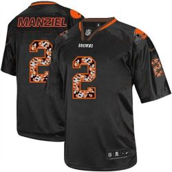 Cheap Johnny Manziel Browns Jersey From China Lights Out #2