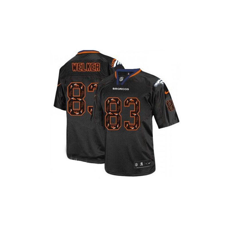 Cheap Wes Welker Broncos Jersey From China Lights Out #83
