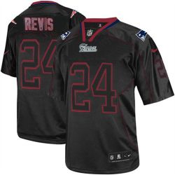 Cheap Darrelle Revis Patriots Jersey From China Lights Out #24