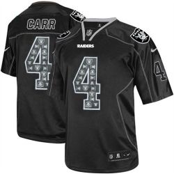 Cheap Derek Carr Raiders Jersey From China Lights Out #4