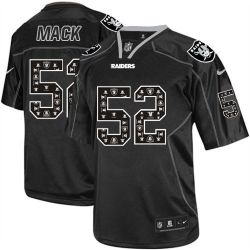 Cheap Khalil Mack Raiders Jersey From China Lights Out #52
