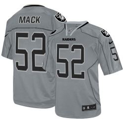 Cheap Khalil Mack Raiders Jersey From China Lights Out #52