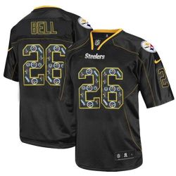 Cheap LeVeon Bell Steelers Jersey From China Lights Out #26