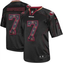 Cheap Colin Kaepernick 49ers Jersey From China Lights Out #7