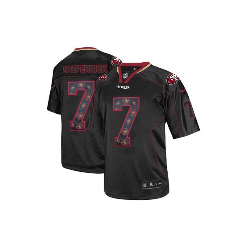 Cheap Colin Kaepernick 49ers Jersey From China Lights Out #7