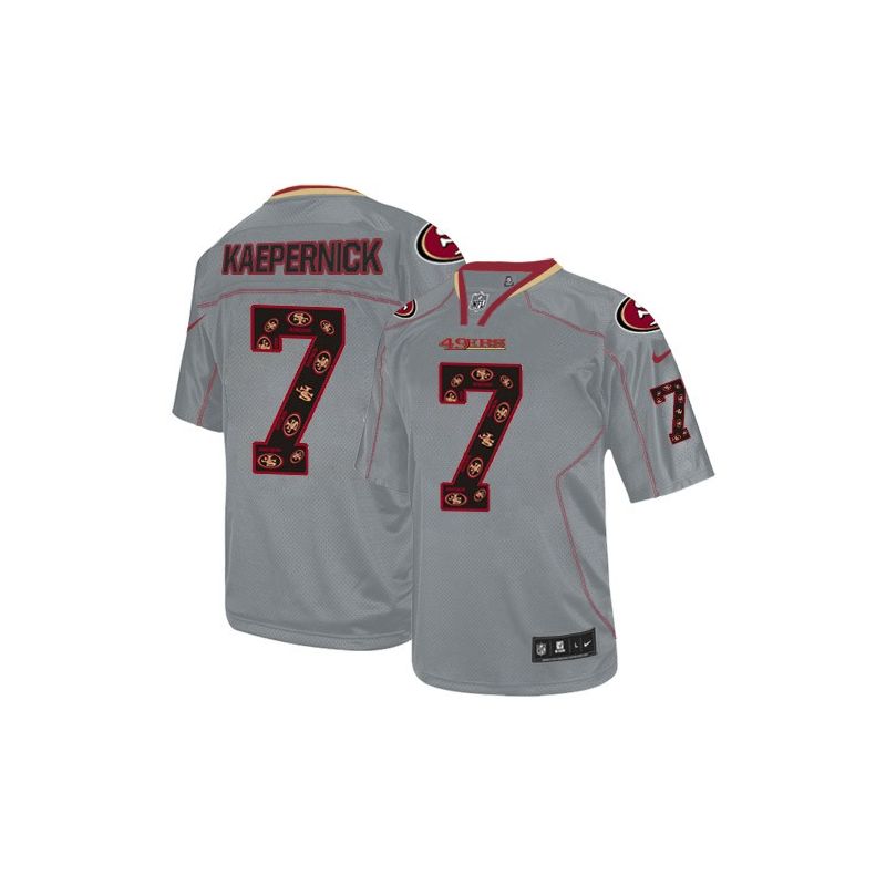 Cheap Colin Kaepernick 49ers Jersey From China Lights Out #7