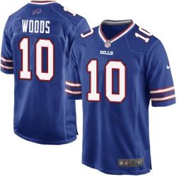 Cheap Robert Woods Bills Jersey From China Blue Limited #10