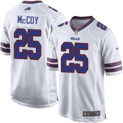 Cheap LeSean McCoy Bills Jersey From China White Limited #25