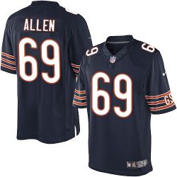 Cheap Jared Allen Bears Jersey From China Blue Limited #69