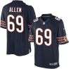 Cheap Jared Allen Bears Jersey From China Blue Limited #69