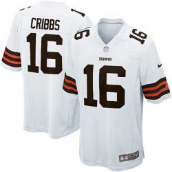 Cheap Josh Cribbs Browns Jersey From China White Limited #16