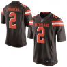 Cheap Johnny Manziel Browns Jersey From China Brown 2015 new Limited #2