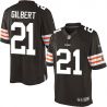 Cheap Justin Gilbert Browns Jersey From China Brown Limited #21