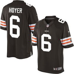 Cheap Brian Hoyer Browns Jersey From China Brown Limited #6