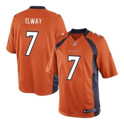 Cheap John Elway Broncos Jersey From China Orange Limited #7