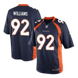 Cheap Sylvester Williams Broncos Jersey From China Blue Limited #92